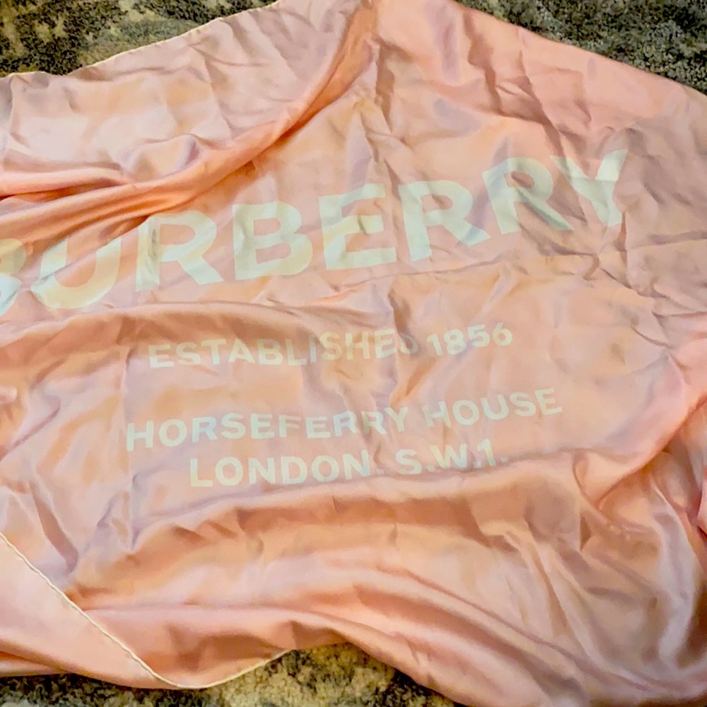 Brand new Burberry Silk scarf